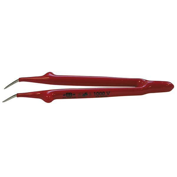 Haupa Pinzette isoliert 150 mm gebogen, 211062, 4011923072254