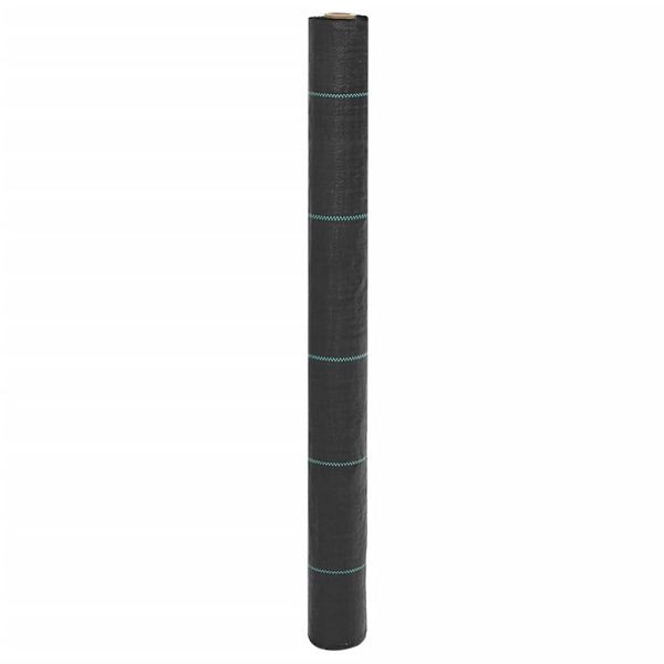 vidaXL Unkrautvlies Schwarz 1x25 m PP, Material: 100% Polypropylen (PP), 4005180