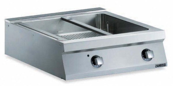 ZANUSSI Elektro-Bain-Marie EWB9 / 1B-GN2/1-T, Tischgerät, für GN 1/1 oder GN 2/1, 406392125