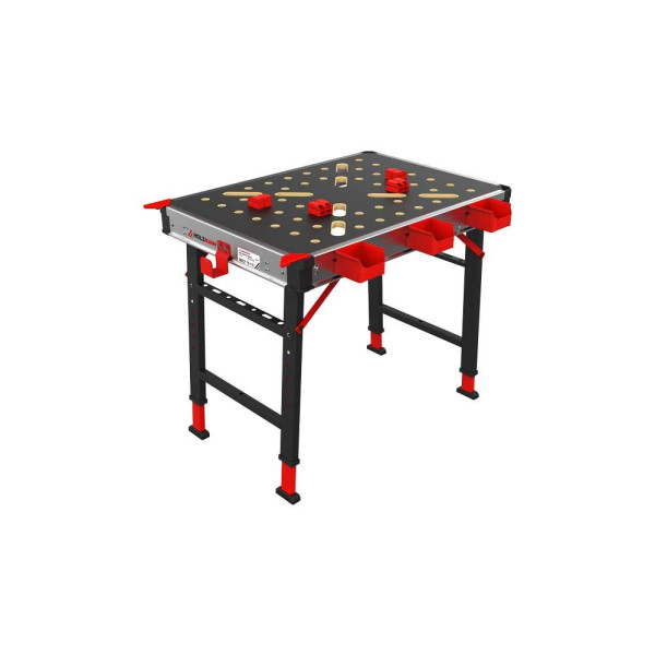 Holzmann mobiler klappbarer Arbeitstisch, Tischgröße: 845 x 600 mm, FLEX01