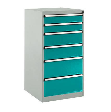 GURU SHOP Quadratischer Schubfachschrank 45x70x70cm - Vintage Möbel Aus Indonesien