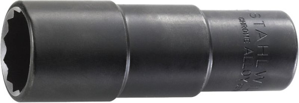 STAHLWILLE 12,5 mm (1/2") Steckschlüsseleinsatz Nr.51aP Schlüsselweite 25/32 " Länge 80 mm, 03421041