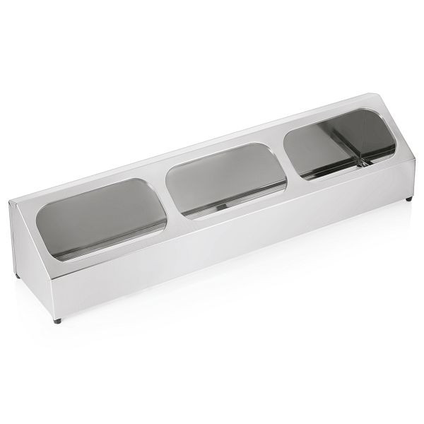 WAS Systemteiler für GN 1/6 & 1/3, 99 x 23 cm, Chromnickelstahl, 1595980