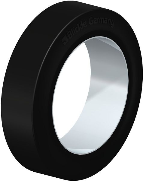 Blickle BEV 550x150/370-ZST Bandage / Reifen aus Elastik-Vollgummi, Schwarz, 756989