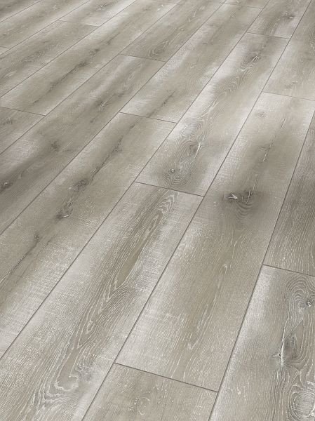 Parador Laminat Classic 1050 Eiche Vintage grau Landhausdiele Antikmattstruktur 4-seitige V-Fuge, VE: 10 Stück, 1601444