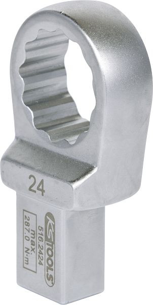 KS Tools 14x18mm Einsteck-Ringschlüssel, 24mm, 516.2424