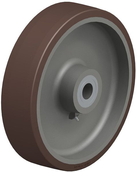 Blickle GB 404/40K Rad aus Blickle Besthane®, Braun, 754326