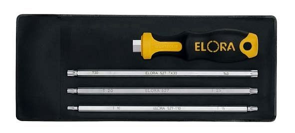 ELORA Schraubendreher-Satz Variant, 4-teilig, TORX®, 527 S4, 0527510405500