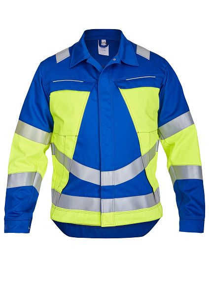 ROFA Jacke teils 2-lagig 2429, Größe 114, Farbe 481-kornblau-leuchtgelb, 2652429-481-114