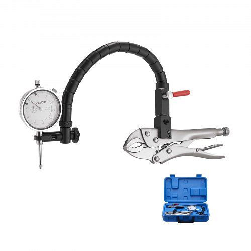 VEVOR Messuhr 0–25,4 mm, 0,03 mm Genauigkeit, 360° Arm & Gripzange, für Maschineneinrichtung, Aufbewahrungskoffer, NJCLGJGJDBFB0C2OB001V0