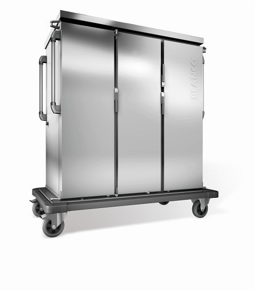 B.PRO TTW 30-115 DDE Tablett-Transportwagen, doppelwandig, isoliert, 3 Flügeltüren / 3 Schrankräume, 575568