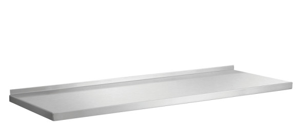 Bartscher Wandbord 800x355x27 mm, Chromnickelstahl, 603002