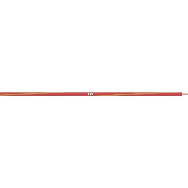 LAPP Einzelader LIY 2CHELIX 1X0,25, Gelb-schwarz, VE: 250 Meter, 4502302S/250