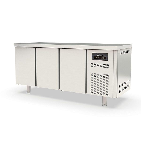 Vaiotec TOPLINE Kühltisch 700 / 3-fach GN1/1 mit 3 Türen, 179,5x70x85 cm, 10294