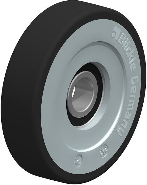 Blickle FPTH 80x20/15-11K Rad aus Thermoplastisches Polyurethan, Grau, 842323