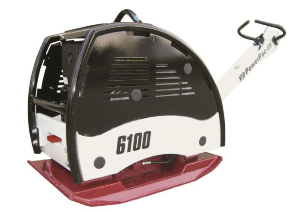 PowerPac Rüttelplatte reversierbar Typ PPR6100D-600mm Diesel Elektrostart, Hatz Motor: 1 B 40, PPR6100D/600E-1B40