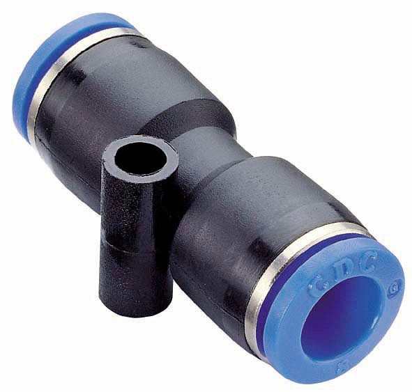 timmer B-GV-8-KU, Gerader Verbinder, Schlauch-Ø: 8 mm, VE: 10 Stück, 03070103