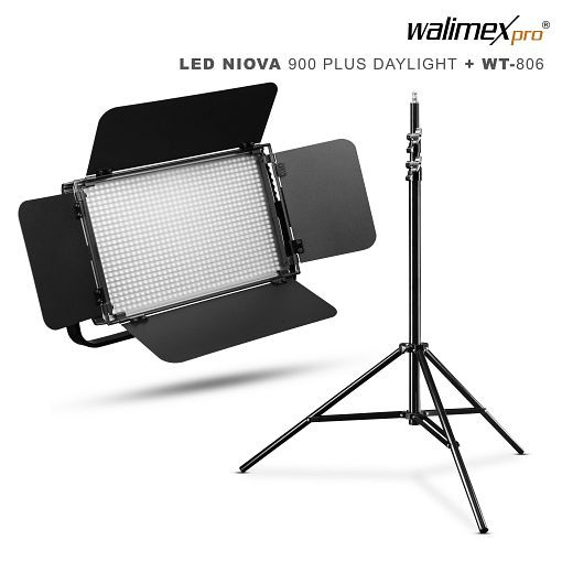 Walimex pro LED Niova 900 Plus Daylight + WT-806, 1022819
