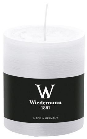 D-LUX MARBLE Stumpenkerze, 80 x 68 mm, weiß, VE: 2 Stück, 281003.004
