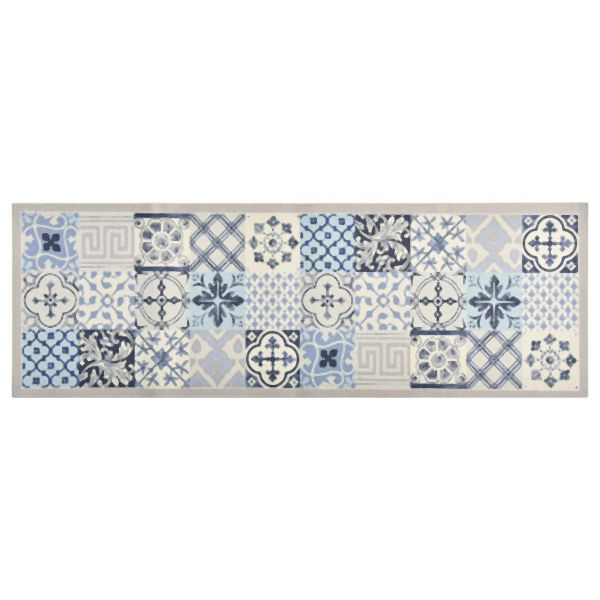 vidaXL Küchenteppich Waschbar Mosaik 60x300 cm Abmessung, 315956
