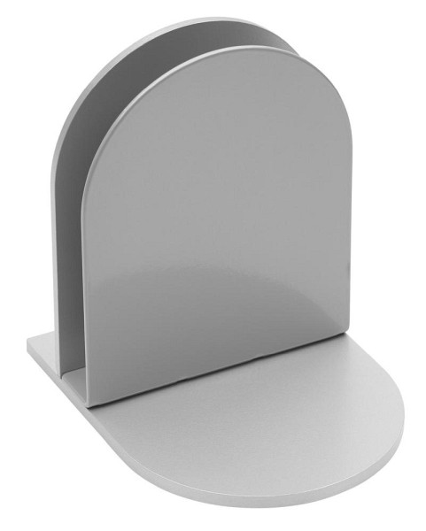 Deskin Tischfuß Schreibtischaufsatzwand, System DIVI smart, B 150 x H 160 x T 120 mm, 293688