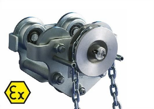 SHT Haspelfahrwerk Ex-Schutz, verzinkt, 6, 3t, Last in kg: 6300, Zone: High, 751072