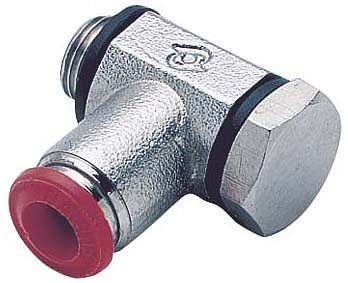 timmer B-WSH-6-1/4-MSv, Winkel-Schwenkverschraubung - zylindrisch, 1-fach mit Hohlschraube, Schlauch-Ø: 4 mm, Gewinde: 1/4'', VE: 10 Stück, 03639530