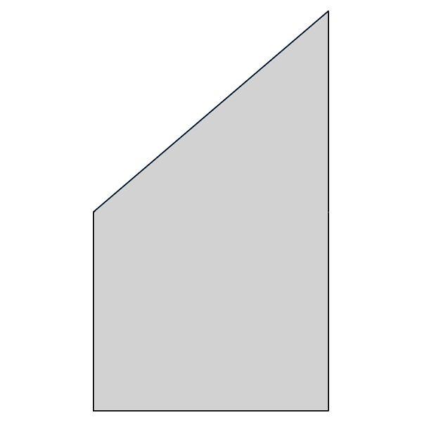 T&J RUDE-Serie Systemglas Ecke links, B1030 x H1740/870 x T8 mm, Vollflächen-Dekor 84, 46651