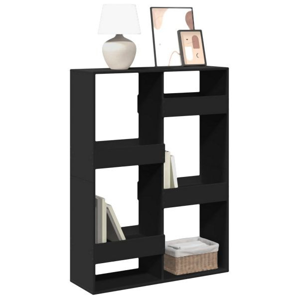 vidaXL Bücherregal Schwarz 100x33x135 cm Holzwerkstoff, 3309385