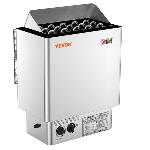 VEVOR 8kW Elektrischer Saunaofen Saunaheizung, Integrierte Steuerung 8-12 m³ Spa, DSSNLNKBXG8KWVQI3V8
