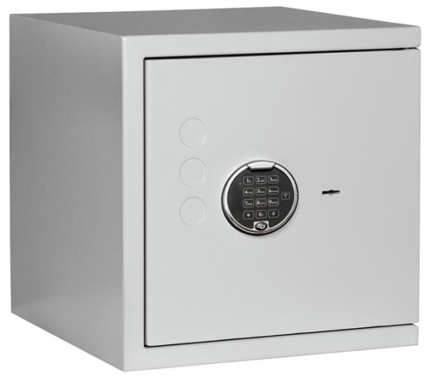 Eichner Wertschutz-Schlüsseltresor Klasse I mit Elektronikschloss, mit Rückwandverankerung inkl. Material, 405x400x270 mm, Farbe: RAL 7035, 9201-00016-ELS