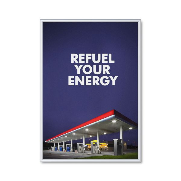 Showdown Displays Klapprahmen DIN A0 (25 mm), Jednostranna, KRA0G25