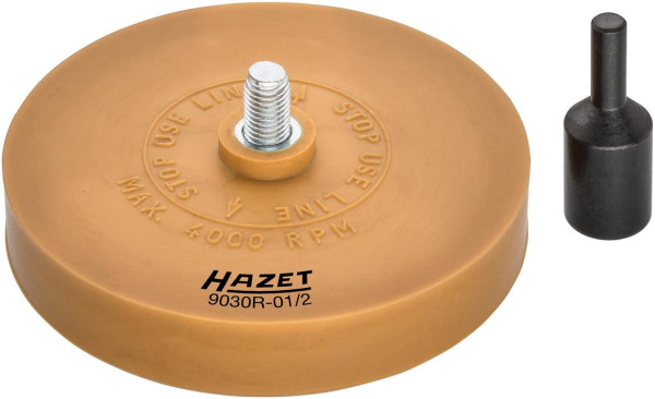 Hazet Radierscheibe, zur Entfernung von Zierstreifen, Folienbeschriftungen, 9030R-01/2