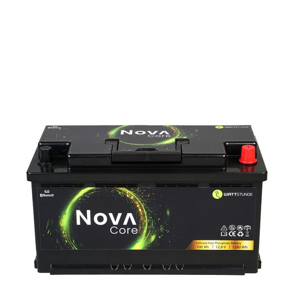 WATTSTUNDE NOVA Core 100Ah Batterie LiFePO4, 502-55004, 4251190113971