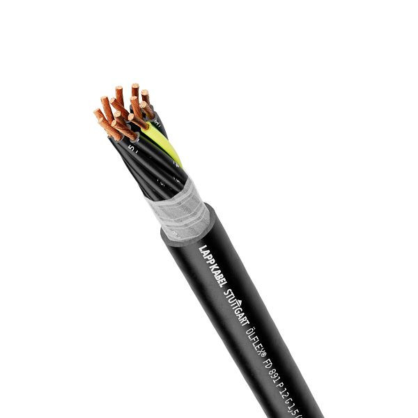 LAPP Steuerleitung ÖLFLEX® FD 891 P 2X2,5, VE: 100 Meter, 1028952/100