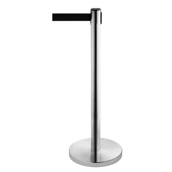 Stein HGS Personenleitsystem -P-Line Niro-, schwarz/rot/schwarz waagerecht (gestreift), mit Sicherheitsverschluss (selbstlösend), 3639003