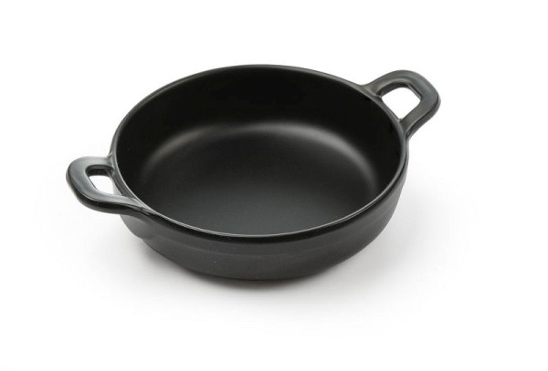 Hendi Miniatur-Pfanne aus Melamin, rund Little Chef, LxBxH: 150x115x37 mm, 564523