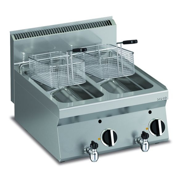 KBS Elektro Friteuse 2 x 10 l Tischgerät, 10214303, 4059395095500