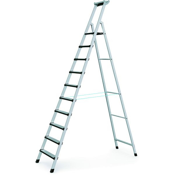 ZARGES Comfortstep S - LM-Stufen-Stehleiter 10 Stufen, 41427