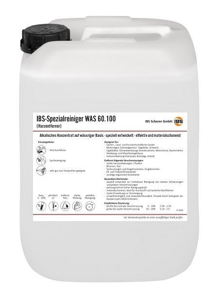 IBS Scherer Harzentferner WAS 60.100, 200 Liter, 2050427