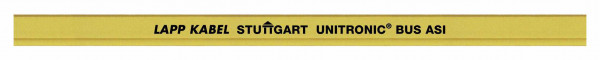 LappKabel UNITRONIC® BUS ASI (TPE) 2X1,5, gelb, VE: 100 Meter, 2170230