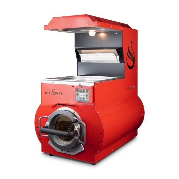 GRILLOMAX Modell Pomstation, Grill- und Garautomaten-Serie, Rot, 16012.R