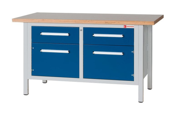 Dringenberg Kastenwerkbank 1500 2/2 fahrbar, 033424-7035-5010