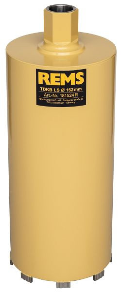 REMS Trocken-Diamant-Kernbohrkrone TDKB LS 152x320xUNC 1 1/4, 181524 R