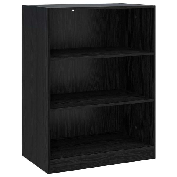 vidaXL Kleiderschrank Schwarz Eichen-Optik 77 x 48 x 102 cm PB, 8010915
