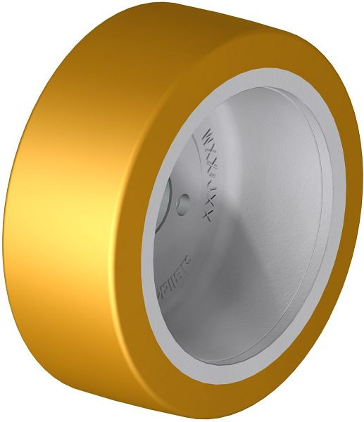 Blickle RTH 230x90/45-5 Rad aus Blickle Extrathane®, Hellbraun, 757108