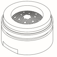 Produktbild von KWC Laminarstrahlregler, M24x1, 6l, VE: 10 Stück, 2030012352 KWC Laminarstrahlregler, M24x1, 6l, VE: 10 Stück, 2030012352