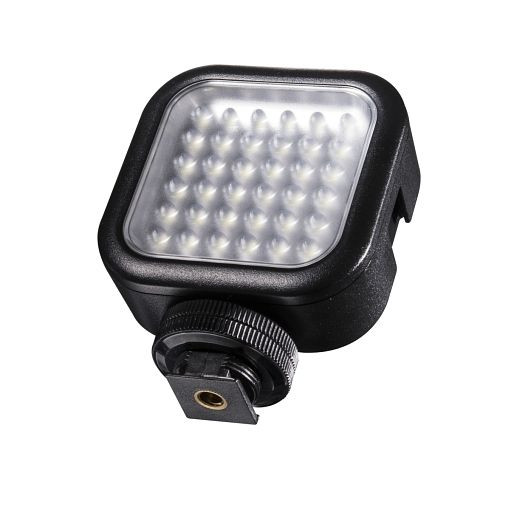 Walimex pro LED Foto Video Leuchte 36 LED dimmbar, 1020341