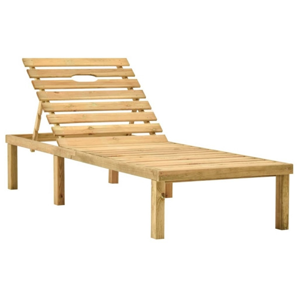 vidaXL Sonnenliege Kiefernholz Imprägniert, 49087, 8719883853437