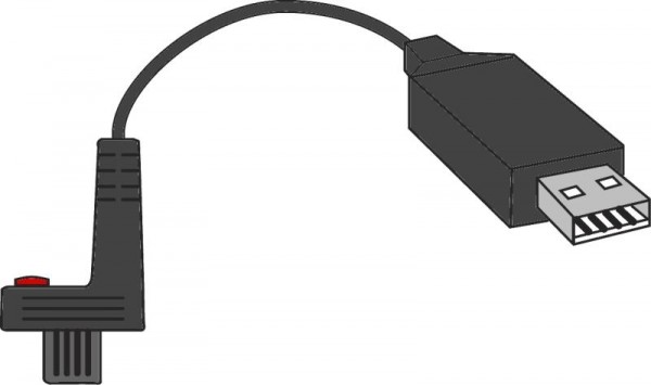 HELIOS PREISSER Verbindungskabel, für USB, inkl. MarCom Standard-Software, 1998720